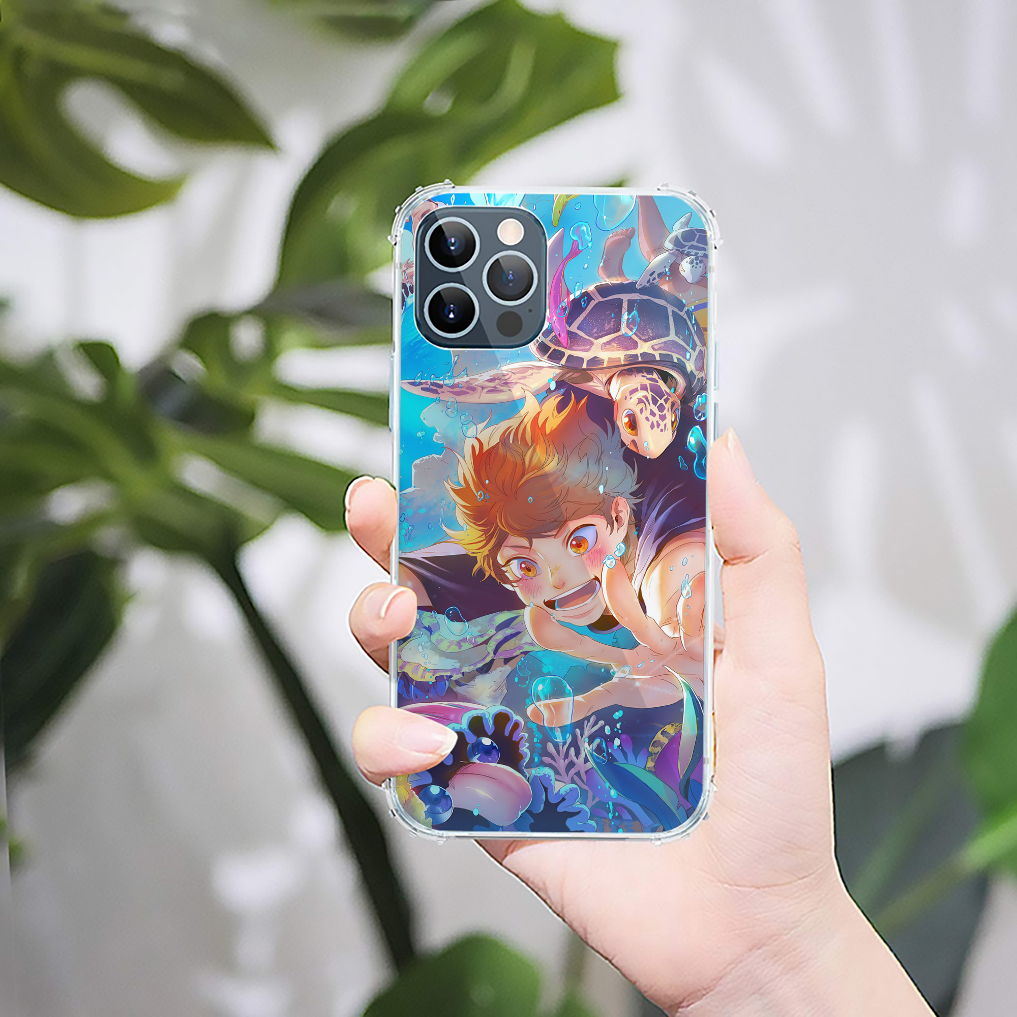 （画像用） ハイキュー!! Haikyu!! 【iPhone 12シリーズ対応】透明スマホケース（クリアソフトケース）